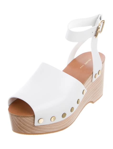 celine wedge shoes price|Celine women's wedges sandals.